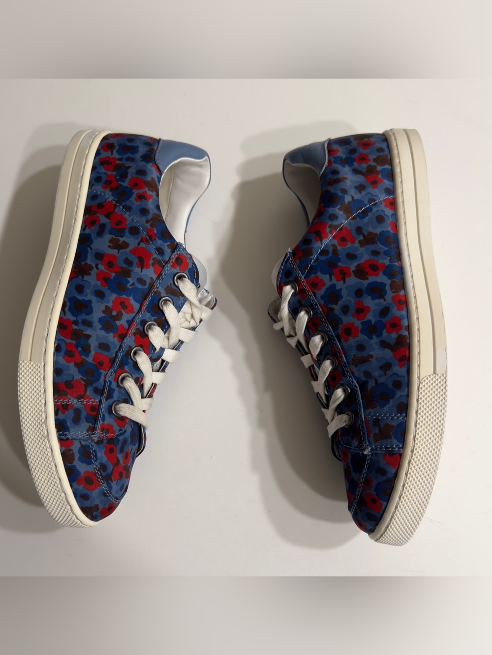 Coach Women Sneakers Porter Casual Walking Comfort Floral textile Shoe Size 8.5 - Picture 5 of 10